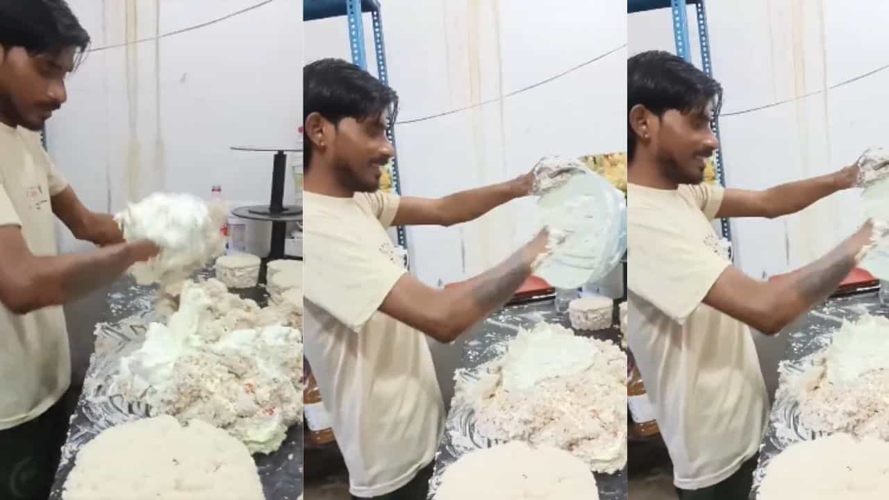 “அடப்பாவிகளா! இப்படித்தான் கேக் செய்விங்களா….?” அப்லோட் செய்யப்பட்ட ஒரே ஒரு வீடியோ…. பேக்கரி உணவுகளின் பின்னணியில் இருக்கும் பேரதிர்ச்சி….!!