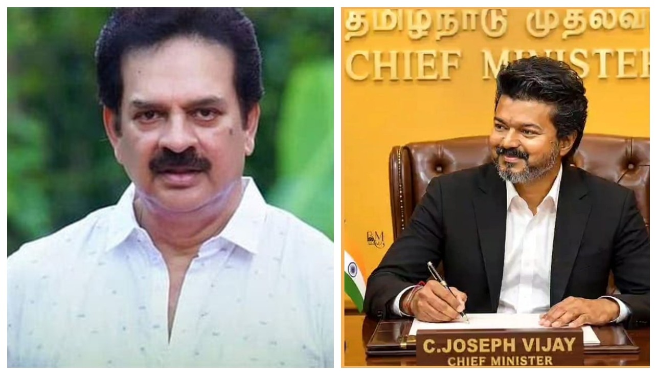 பாஜகவுக்கு ஷாக்…! “மாநிலத் துணை தலைவர் பதவியிலிருந்து விலகி தவெகவில் இணைந்த பிரபல ரஜினி பட நடிகர்”… கேரளாவில் ஆட்டத்தை ஆரம்பித்த தவெக.. அனல் பறக்கும் அரசியல் களம்..!