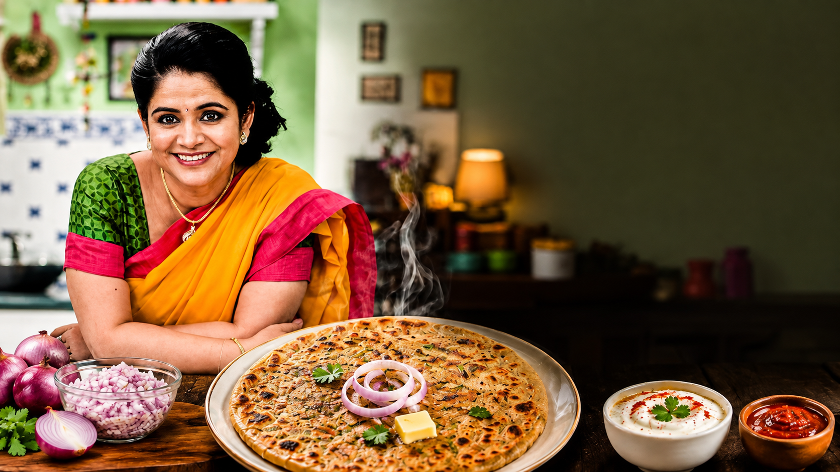 “ஆஹா”… நினைச்சாலே சாப்பிடணும் போல இருக்கு… ஆனா ஹோட்டல்ஸ் ஸ்டைலில் செய்யணுமே… இந்த ஒரு டிப்ஸ் போதும் நல்ல டேஸ்ட்டான வெங்காய பரோட்டா செய்யலாம்…!!