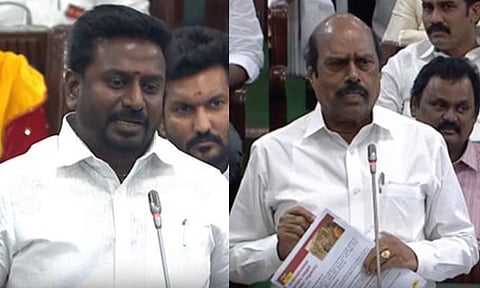 “இதெல்லாம் நான் பார்த்து பார்த்து செஞ்சது” – பெருமை பீத்திய எ.வ.வேலு…. அமைச்சர் ராஜமோகன் கொடுத்த மரண அடி….!!