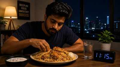 “Eating Biryani Late at Night….!” இரவு 10 மணிக்கு பிறகு பிரியாணி சாப்பிடலாமா….? ஊட்டச்சத்து நிபுணரின் உண்மை விளக்கம்….!!