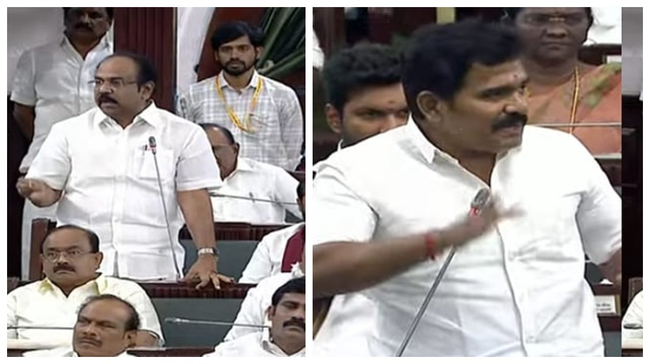 ஜி ஸ்கொயர் மாப்பிள்ளைக்காக பரந்தூர் நிலம்…! “அப்ப நீங்க எந்த லாட்டரி மருமகனுக்காக புதிய ஏர்போர்ட் கட்டப் போறீங்க”… பேரவையில் தவெக, திமுக இடையே முற்றிய வார்த்தை மோதல்..!