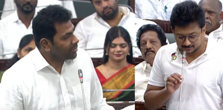 “3 வீடு வச்சிக்கிட்டு ஏன் அரசு பங்களாவில் தங்குகிறீர்கள்”..? சொந்த வீடு இருக்குன்னு சொல்லிட்டு அரசு வீடு தர முடியாதுன்னு சொல்ல முடியுமா..? கார் வேண்டாம்ன்னு சொன்ன உதயநிதிக்கு அமைச்சர் பதிலடி..!!