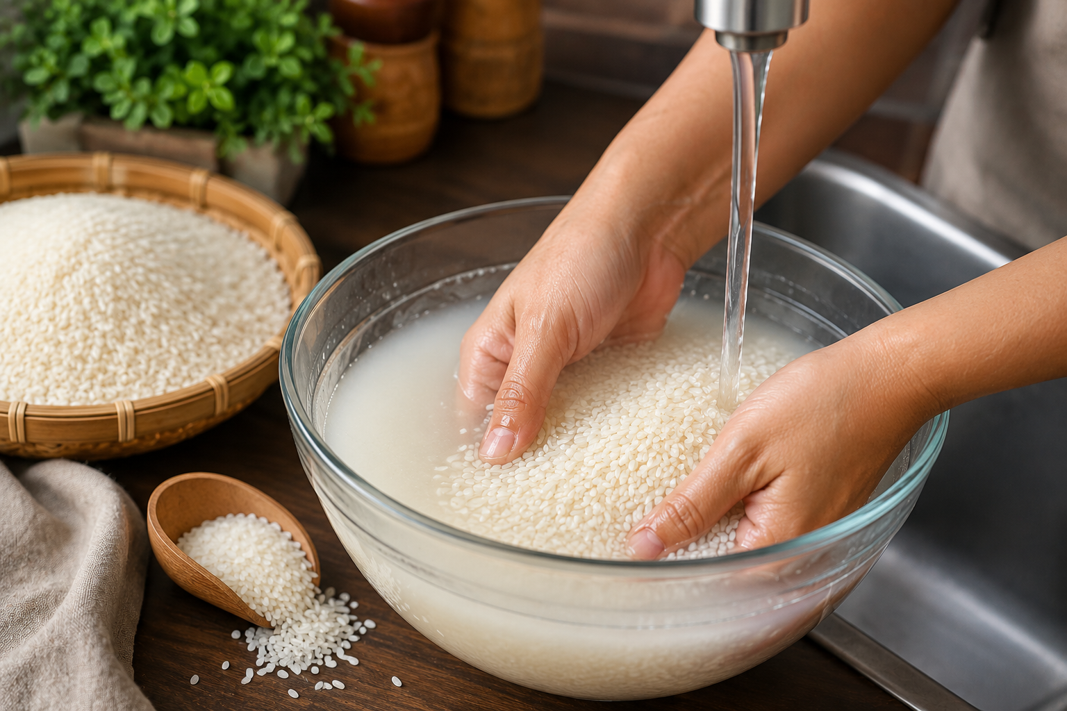 அரிசியை மீண்டும் மீண்டும் கழுவுகிறீர்களா…? இதனால் சில சத்துக்கள் குறையலாம்…! அரிசியை எப்படி கழுவுவது சரி…?