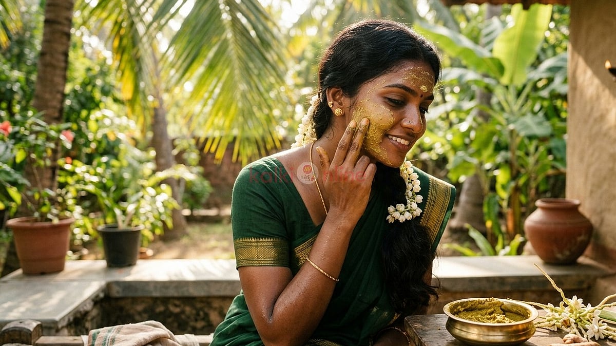 “தென்ன மரத்துல இருக்குற இந்த ஒரு பொருள் போதும்….!” பார்லருக்கே போகாம முகம் பளபளன்னு  மாற சூப்பர் ட்ரிக்….!!