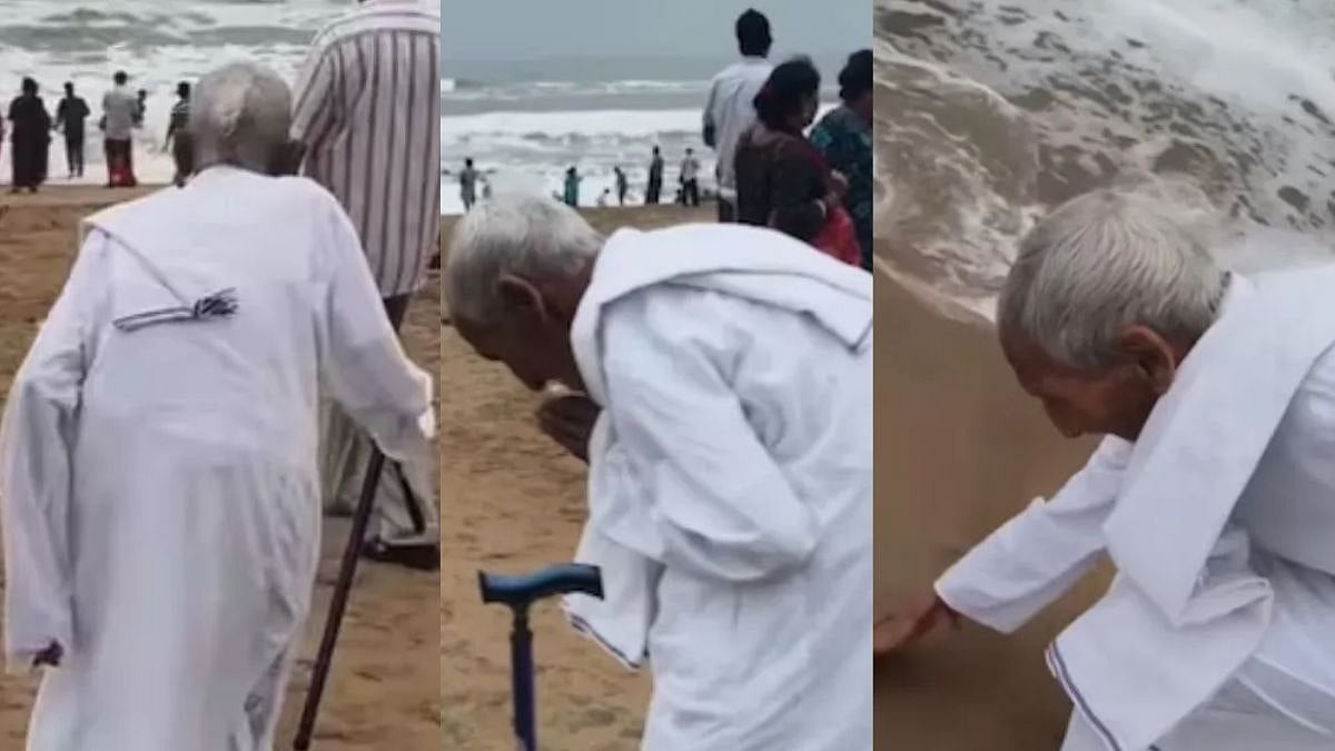 “மகனின் இந்தச் செயலால் கண்ணீர் வடித்த அப்பா….!” 80 வயது தந்தைக்காக இளைஞர் செய்த அந்த  விஷயம்…. பெற்றோரைப் பாரமாக நினைப்பவர்கள் கண்டிப்பா பார்க்க வேண்டிய வீடியோ….!!