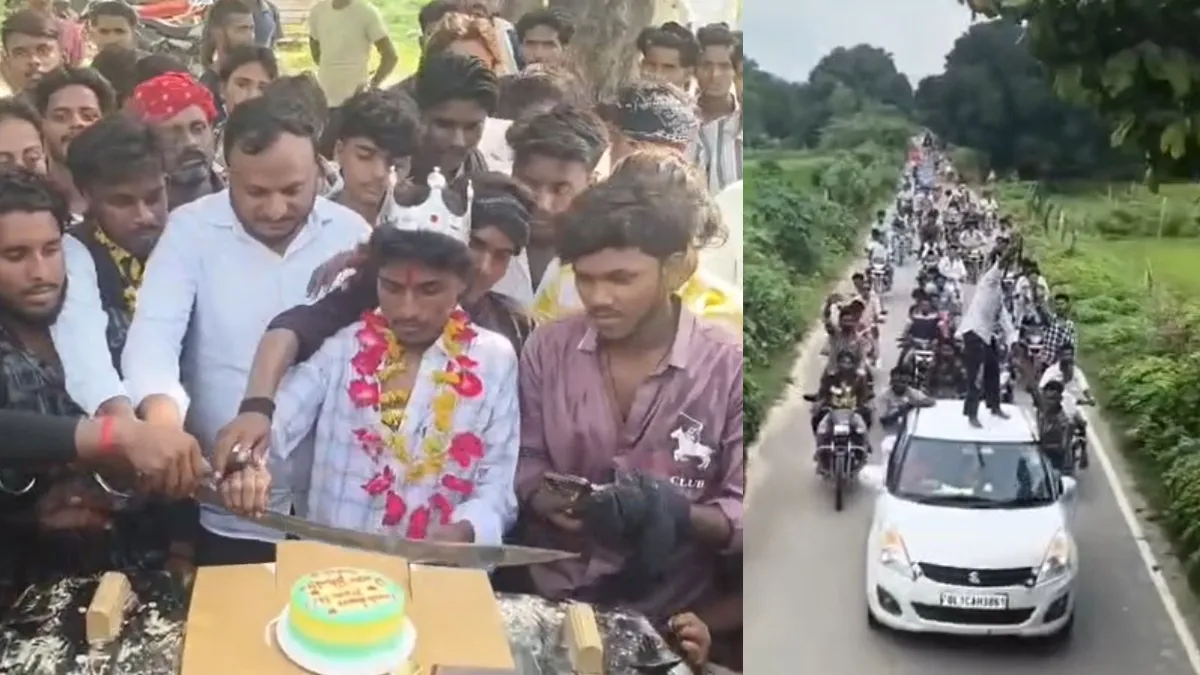 பிறந்தநாள் கொண்டாட்டத்தில் ஓவர் அலப்பறை…! முத்தி போன ரீல்ஸ் மோகம்… நடுரோட்டில் செய்ற வேலையாடா இது… குட்டு வைத்த போலீஸ்…!