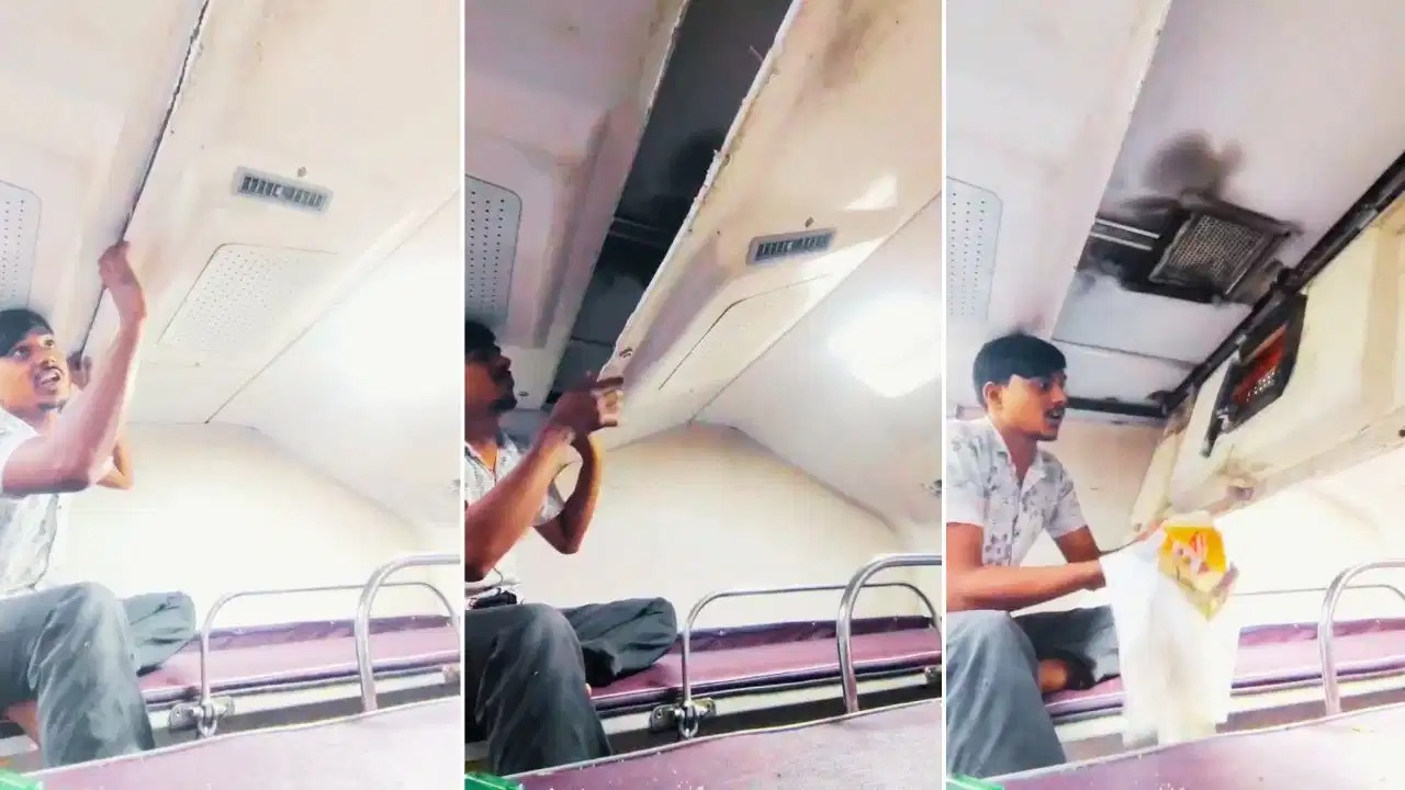 அடக்கொடுமையே..! குப்பை கொட்ட வேற இடமே இல்லையா… திறந்து பார்த்தா ஒரு குப்பை கிடங்கே புதைஞ்சிருக்கு… சிப்ஸ் பாக்கெட் முதல் டீ கப் வரை… உறைய வைத்த வீடியோ..‌!!