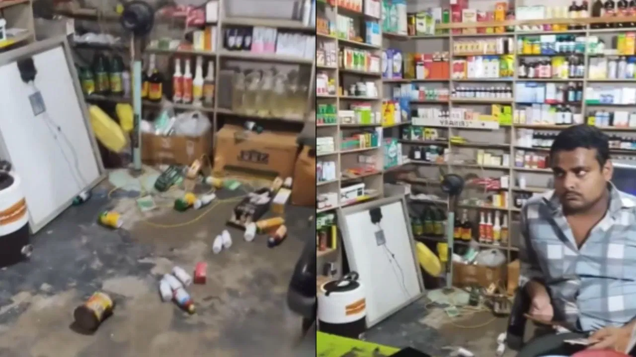 “காதே கிழியுது, இது ரொம்ப ஓவர் தான்!”… டிஜே சத்தத்தால் கடைக்காரருக்கு ஏற்பட்ட ஷாக்.. வைரலாகும் கொந்தளிப்பான வீடியோ..!!!