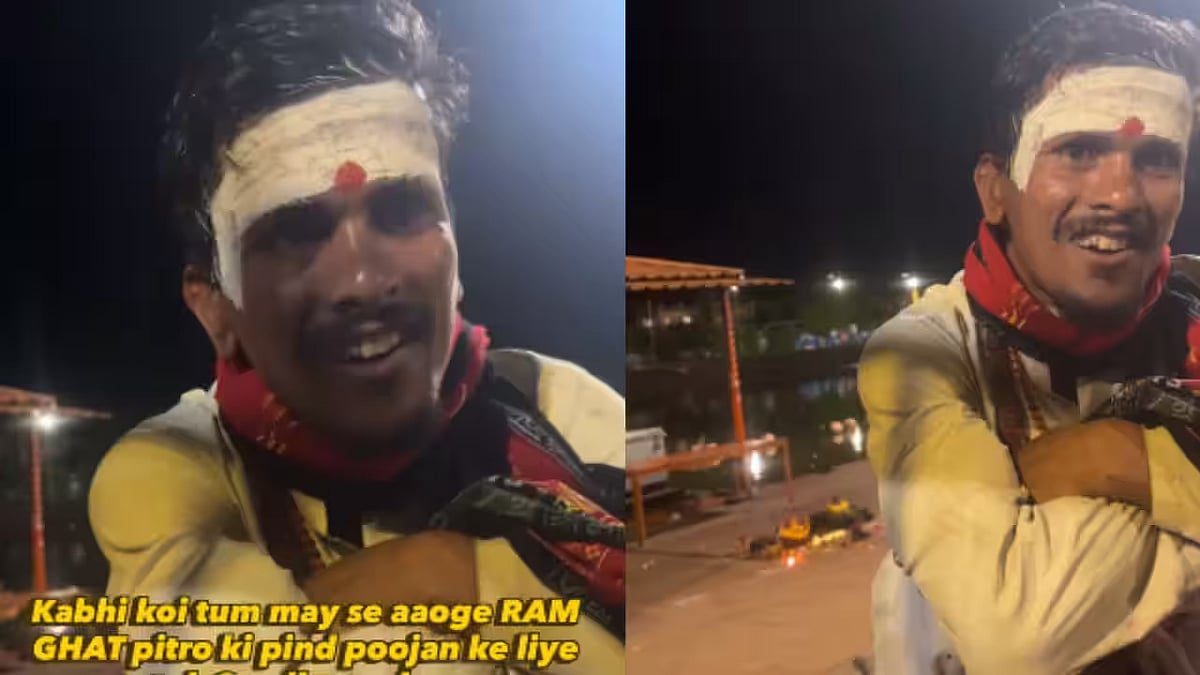 “என் ரூமுக்கு வர்றியா…. சமைச்சு தர்றேன்….!”  புண்ணிய தலத்தில் பெண்ணுக்கு நடந்த அதிர்ச்சி…. ‘பண்டிட்’ வேடத்தில் இருந்தவரின் லீலை…. வைரல் வீடியோ….!!