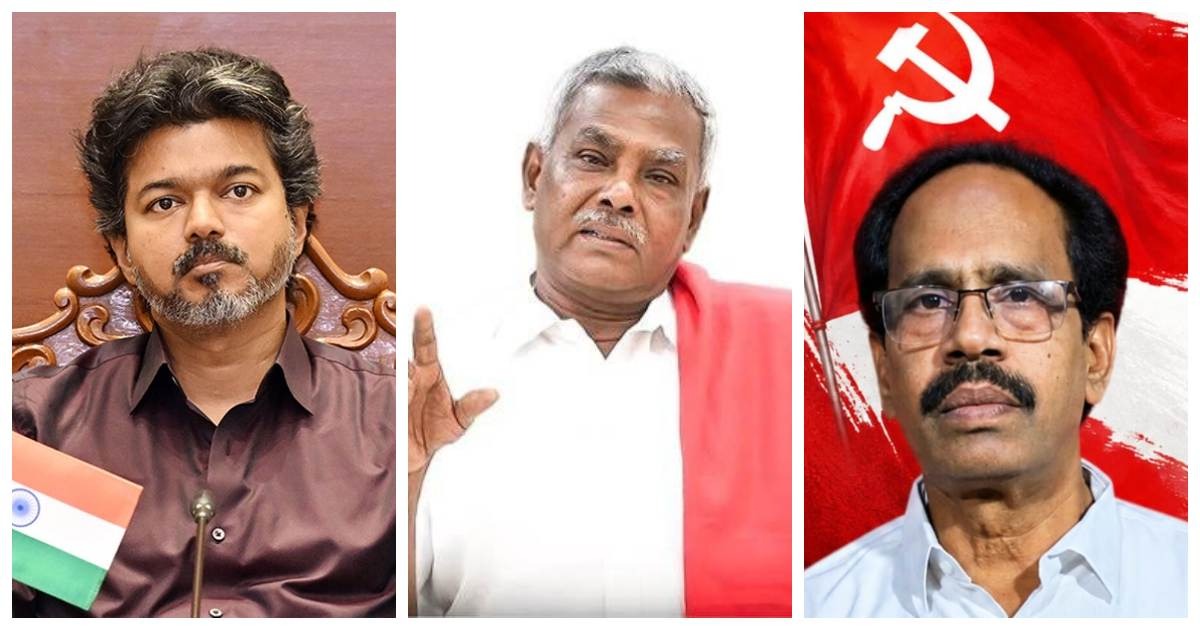 முதலமைச்சர்தான் அதிகாரிகளை வழிநடத்தணும்..! ஆனா அதிகாரி உத்தரவு போட்டது அரசுக்கே தெரியலையாம்… இங்கு எல்லாமே தலைகீழா இருக்கு… தவெக மீது கடும் அதிருப்தியில் சிபிஎம் சிபிஐ… பரபரப்பு பேட்டி…!