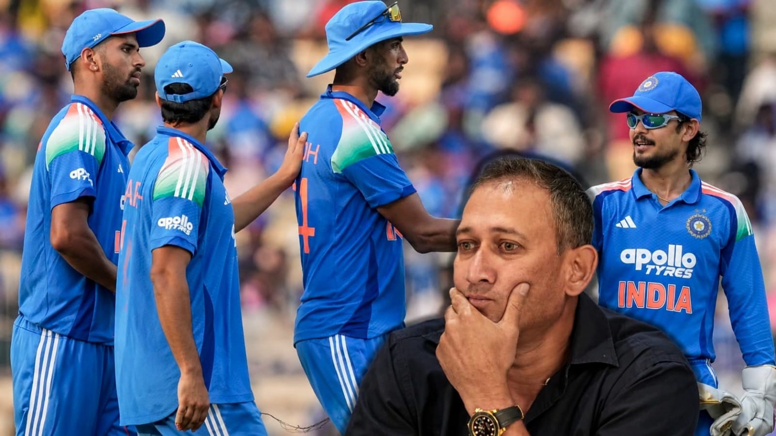 7 போட்டிகளில் வெறும் ஒரு விக்கெட்… “காயத்துடன் இந்திய அணியில் தேர்வான வீரர்”.. உங்க செலக்சன் வாவ்… பிட்னஸ் இல்லாமல் ஊசலாடும் 4 பேரை தேர்வு செய்த அஜித் அகர்வர்… டென்ஷனான ரசிகர்கள்…!