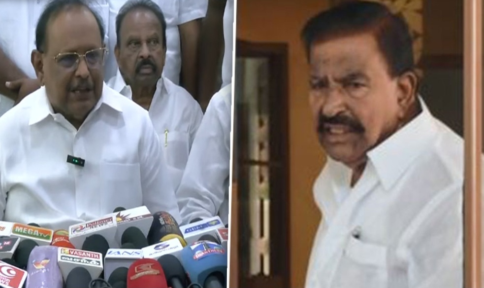 “இது ஜனநாயகப் படுகொலை எதிர்க்கட்சிகளின் குரலை ஒடுக்க முயற்சி!”.. கே.என்.நேரு வீட்டில் ரெய்டு குறித்து முன்னாள் அமைச்சர் ரகுபதி ஆவேசம்..!!!