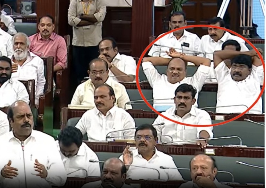 “நாங்களும் பண்ணுவோம்!”.. சட்டசபையில் திமுக எம்எல்ஏ செய்த ரகளையான காரியம்.. தீவிர விவாதம் நடந்த அவையில் அரங்கேறிய கலகலப்பான நகைச்சுவைச் சம்பவம்..!!!