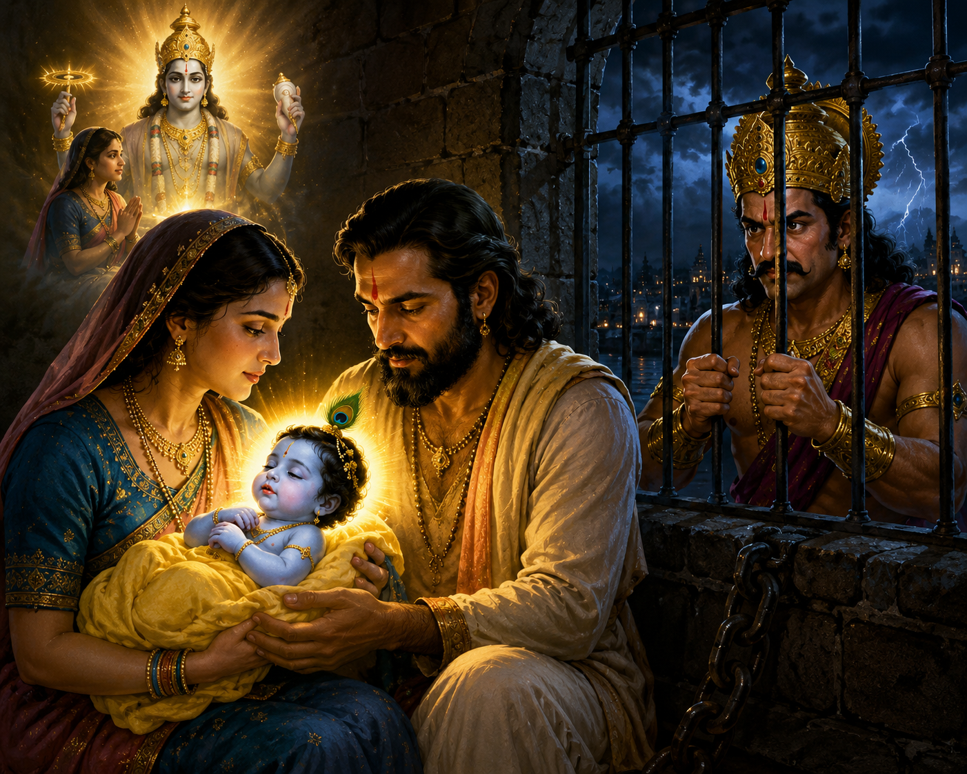 மகன் பிறப்பான் என்று தெரிந்தும் கம்சன் ஏன் அஞ்சினார்…? தேவகியின் 8-வது மகனாகவே கிருஷ்ணர் பிறந்ததற்கு என்ன காரணம்…? புராணத்தில் சொல்லப்படும் சுவாரஸ்யமான கதை இதோ…!