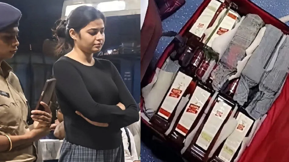 பார்க்க ஒரு மாடல் அழகி மாதிரி இருக்காங்க…! ஏசி ஃபர்ஸ்ட் கிளாசில் சொகுசு பயணம்… ஆடம்பரத்துக்கு பின்னால் இப்படி ஒரு அட்டூழியமா..? சூட்கேஸ் முழுவதும் 75 லிட்டர்… என்னம்மா இப்படி பண்றீங்களே…!
