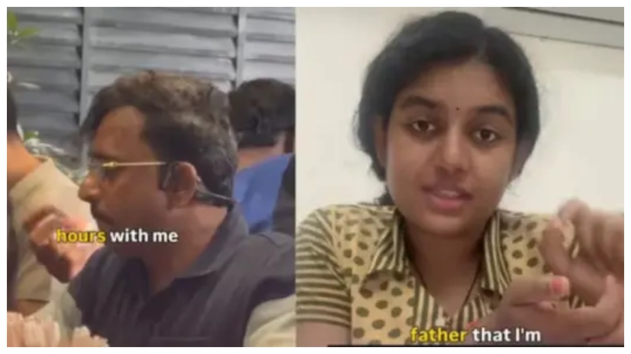 “ஒரு பொண்ணோட மனசுல இருக்குற ஏக்கத்தை விட இந்த உலகத்துல எதுவுமே பெருசு இல்லப்பா!” இரவோடு இரவாகப் பயணித்த தந்தை… இணையத்தைக் கலக்கும் தாய்மையான தந்தை பாசம்…!!!