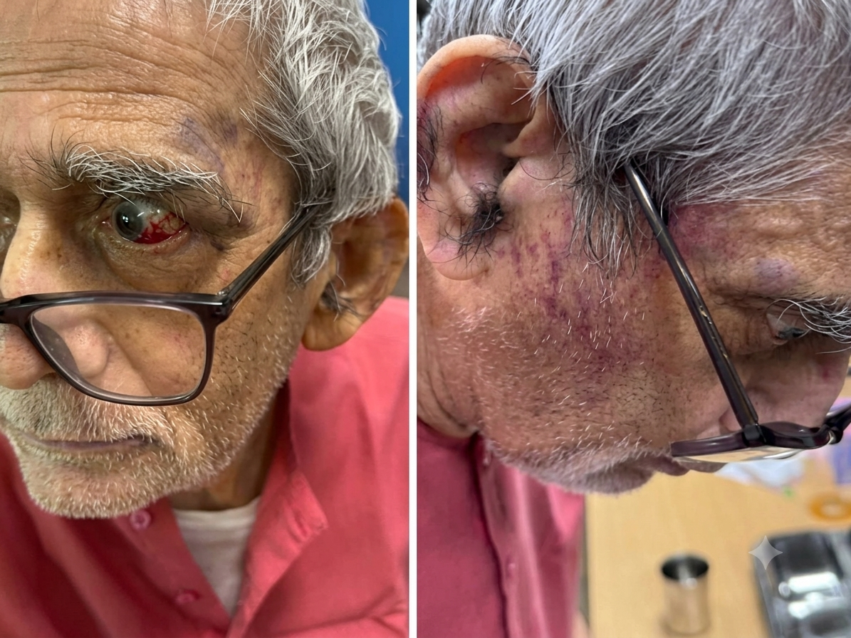 பத்மஸ்ரீ விருது பெற்ற மூத்த மருத்துவர்..!  ICU-வில் தாக்கப்பட்டதாக குடும்பத்தினர் புகார்… கண்ணில் காயம் ஏற்பட்டதாக தகவல்…!!!