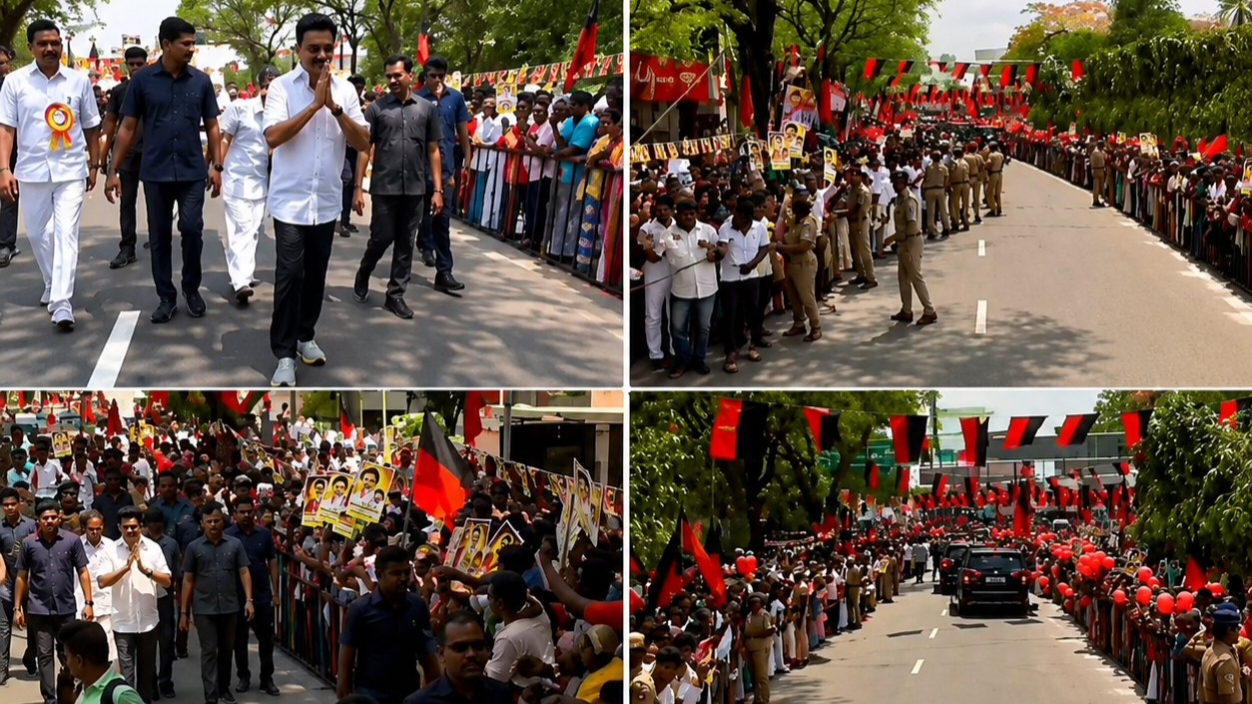 “ஸ்டாலினுக்கு வந்தா பாதுகாப்பு, விஜய்க்கு வந்தா பணவிரயமா?” – கொதித்தெழுந்த நெட்டிசன்கள்… வைரலாகும் இரட்டை நிலைப்பாடு…!!”
