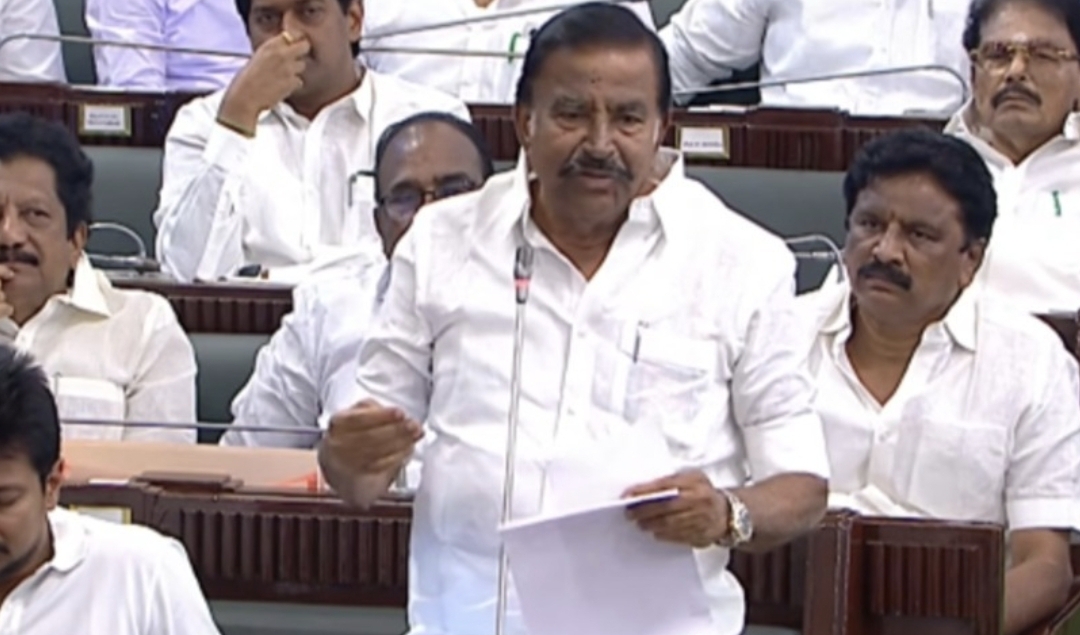 “பாடம் நடத்துற மாதிரி ஆளுக்கொரு மணி நேரம் பேசினா எப்படிங்க?” திமுக நேருவின் அதிரடி கமெண்ட்…. சிரிப்பலையில் மூழ்கிய அவை….!!