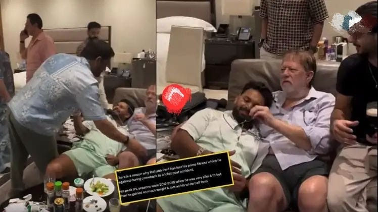 நம்ம தல யா இப்படி சொன்னாரு…? “நான் புகையிலை பிடிக்கப் போகிறேன்”… ரிஷப்பிடம் சொல்லிட்டு போன தோனி… ஹோட்டல் அறையில் சரக்கு பாட்டில்கள்… வைரலாகும் பரபரப்பு வீடியோ….!!!