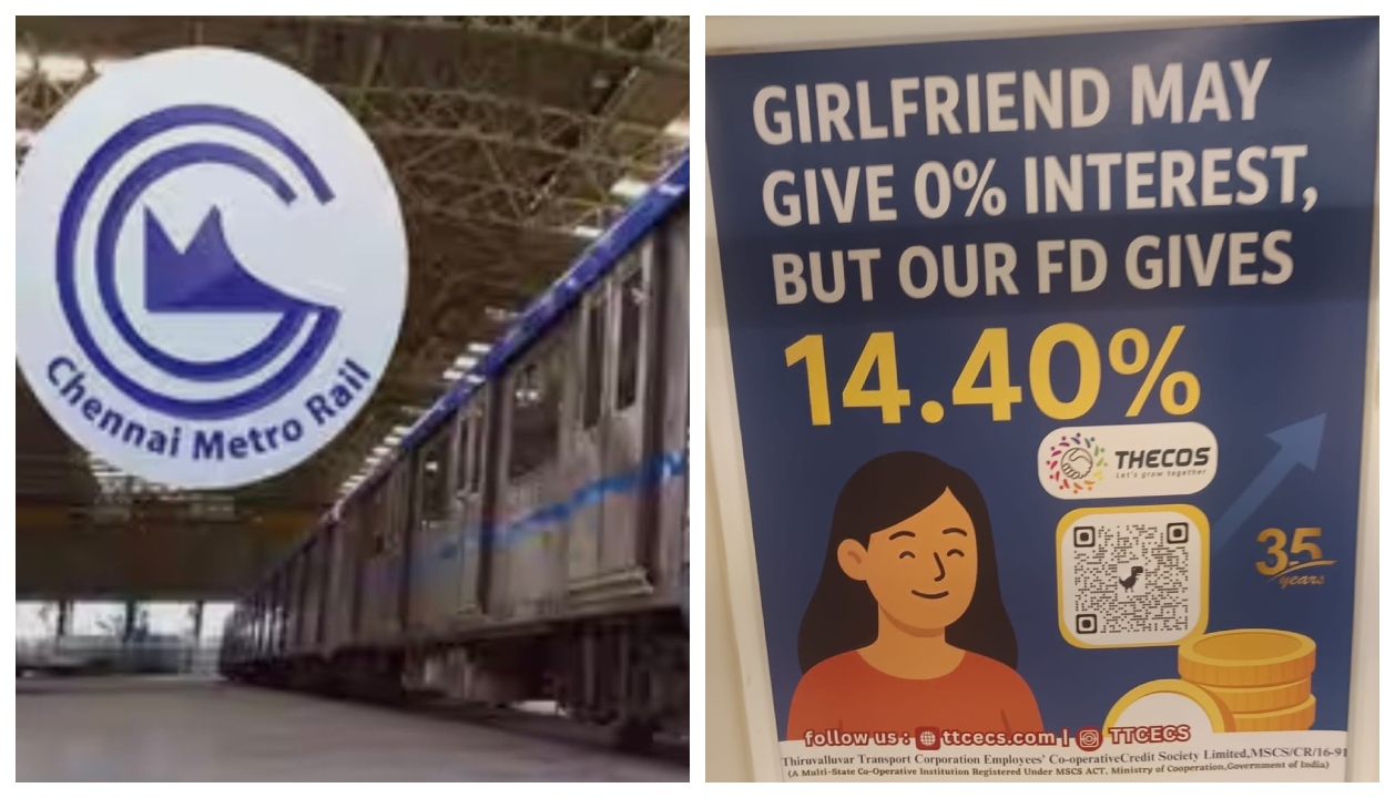 “0% வட்டி தருமா பெண் நண்பர்? மெட்ரோ ரயிலில் பெண்களை இழிவுபடுத்தும் விளம்பரம்!” கொந்தளிப்பில் உறைந்த பயணிகள் செய்த அதிரடிப் புகார்…!!”