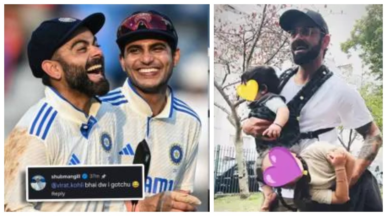 “கவலப்படாதீங்க”… சேட்டை பண்ணா நான் பாத்துக்கிறேன்… விராட் கோலியின் மகனுக்கு மாமாவாக மாறிய சுப்மன் கில்… வேற லெவல் சம்பவம்… என்ன நடந்தது..?